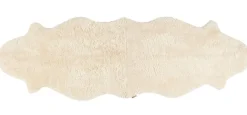 Ella Korthårigt Fårskinn | 200x60 Creme