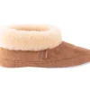 Emmy Fårskinnstofflor Chestnut | Storlek 36