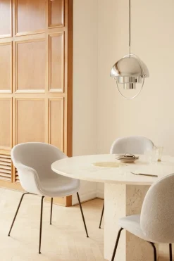 Epic Matbord Ellips 240×120 Neutral White Travertine