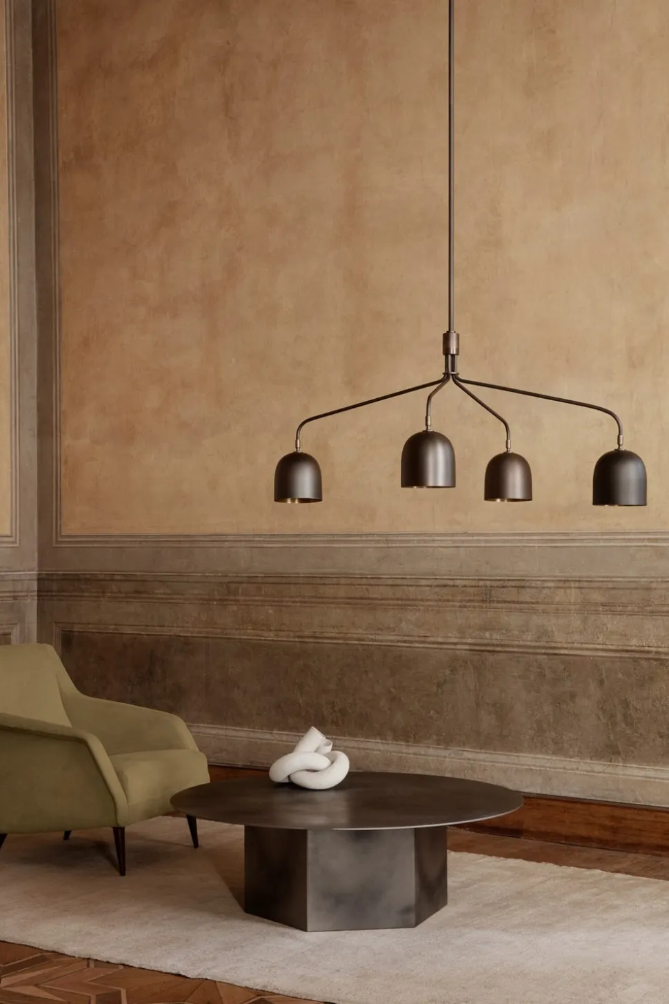 Epic Soffbord Ø80 Steel Misty Gray