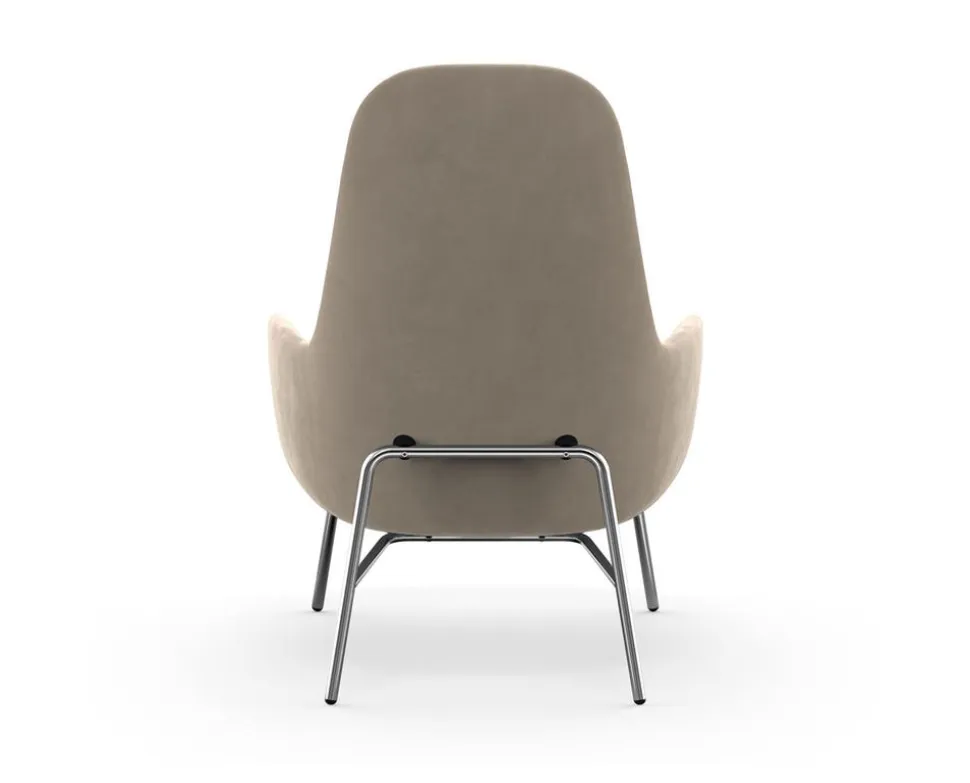 Era Lounge Chair | Hög | Krom