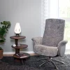Etapp Sidobord | Vitpigmenterad Ek