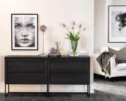 Everett Sideboard 160 | Svart Ek