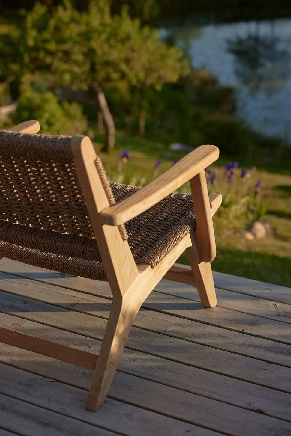 Eya Loungestol | Teak