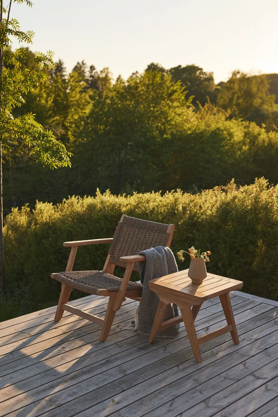 Eya Loungestol | Teak