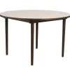 Fairmount Matbord Ø120 | Beige HPL/Brun Ek