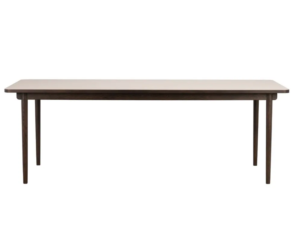 Fairmount Matbord 220x95 | Beige HPL/Brun Ek