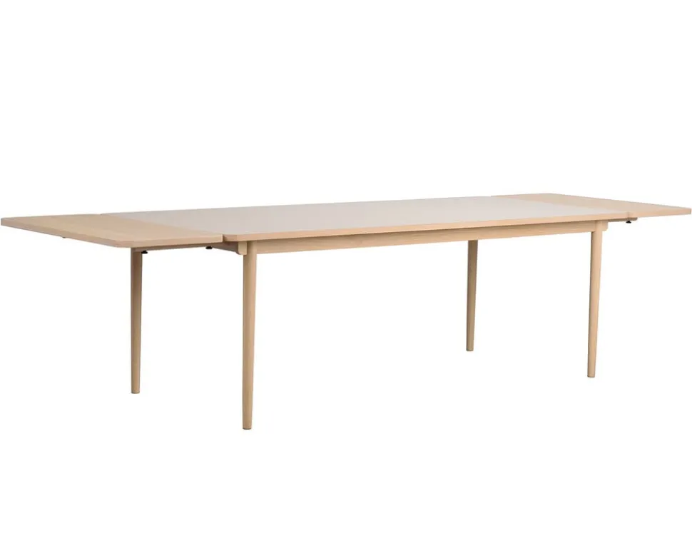 Fairmount Matbord 220x95 | Beige HPL/Vitpigm. Ek
