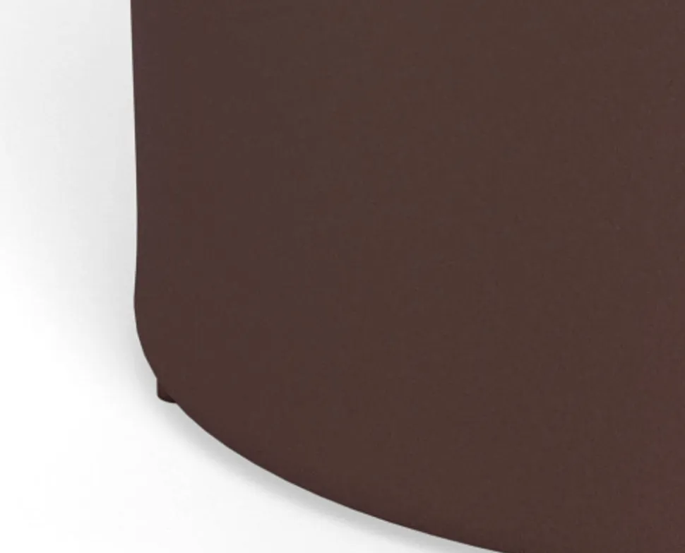 Ferrol Soffbord | Ø40x50 | Brun Marmor / Brons
