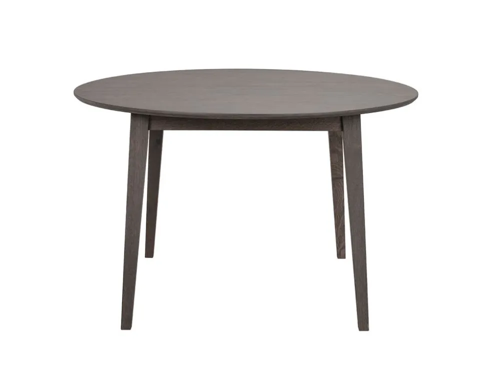 Filippa Matbord Runt | Mörkbrun Ek