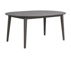 Filippa Matbord Runt | Mörkbrun Ek