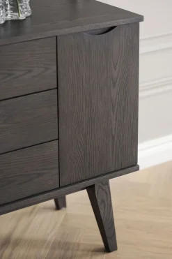 Filippa Sideboard 122 Mörkbrun Ek
