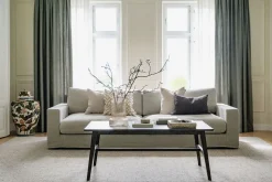 Filippa Soffbord 130 | Mörkbrun Ek