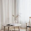 Filippa Soffbord Ø90 | Vitpigmenterad Ek