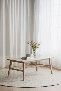 Filippa Soffbord 130 | Vitpigmenterad Ek
