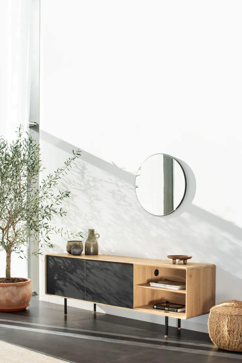 Fina sideboard 150 Mushroom