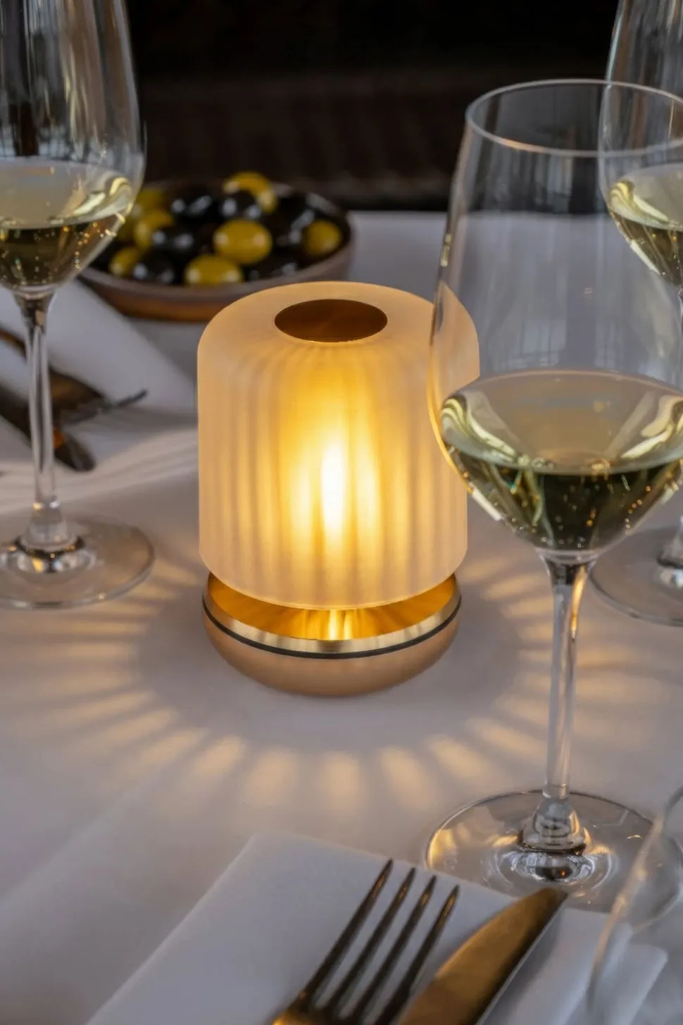 Firefly Portabel Lampa | Gold Frosted