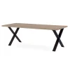 Fleet Matbord 160 vitoljad ek | X-ben