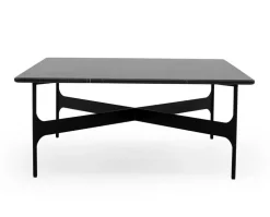 Floema Soffbord 80x80 | Kvadratiskt | Svart Marmor