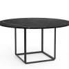 Florence Matbord Ø145 | Svart Marquina Marmor/ Svart