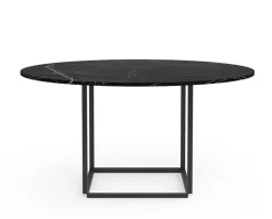 Florence Matbord Ø145 | Svart Marquina Marmor/ Svart
