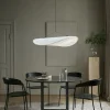 Florence Matbord Ø120 | Vit Carrera Marmor/ Vit