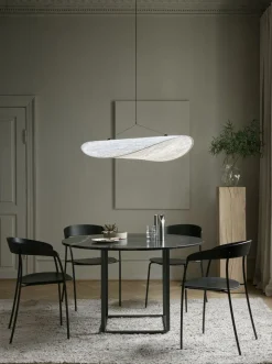 Florence Matbord Ø120 | Vit Carrera Marmor/ Vit