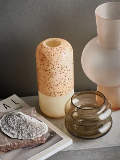 Flower Vas Glas Ø17 | Peach