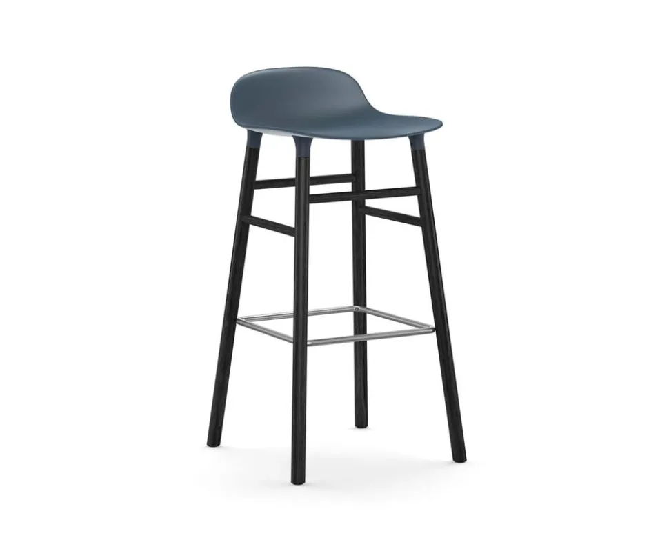 Form Barpall | Svart Ek