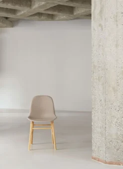 Form Stol Klädd | Krom
