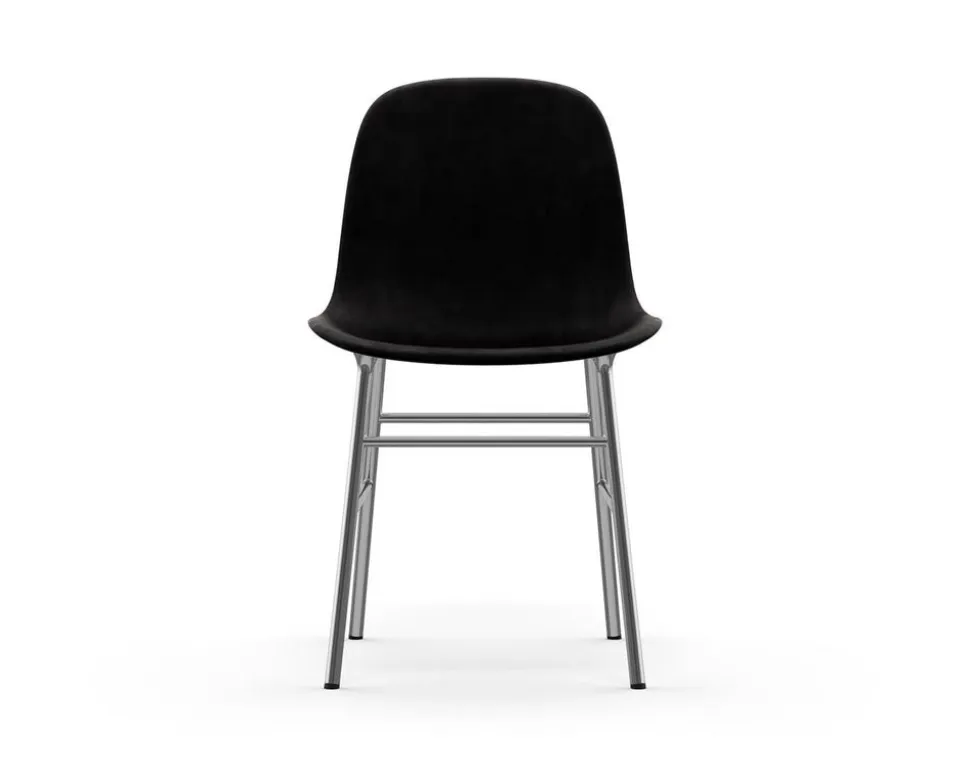 Form Stol Klädd | Krom