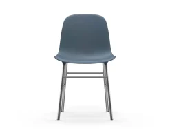 Form Stol Oklädd | Krom