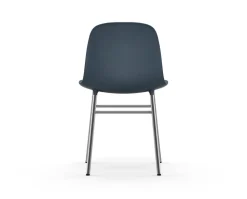Form Stol Oklädd | Krom