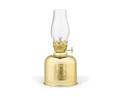 Fotogenlampa Guld