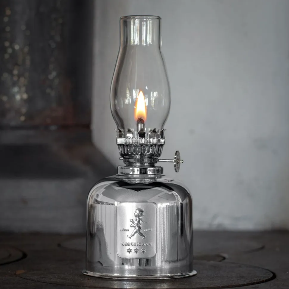 Fotogenlampa Silver