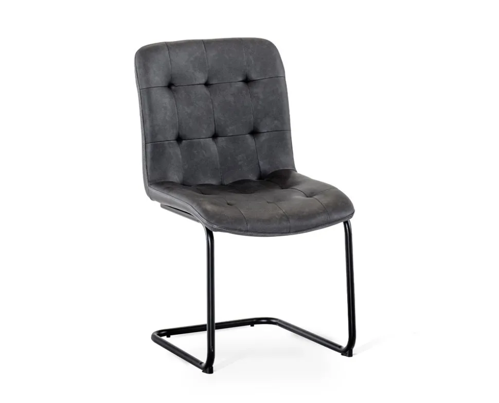 Frank Stol | PU Stella Grå | 2-pack