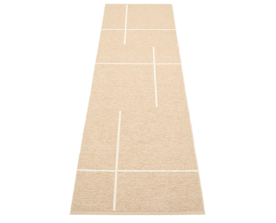 Fred gångmatta | Beige 70 x 270