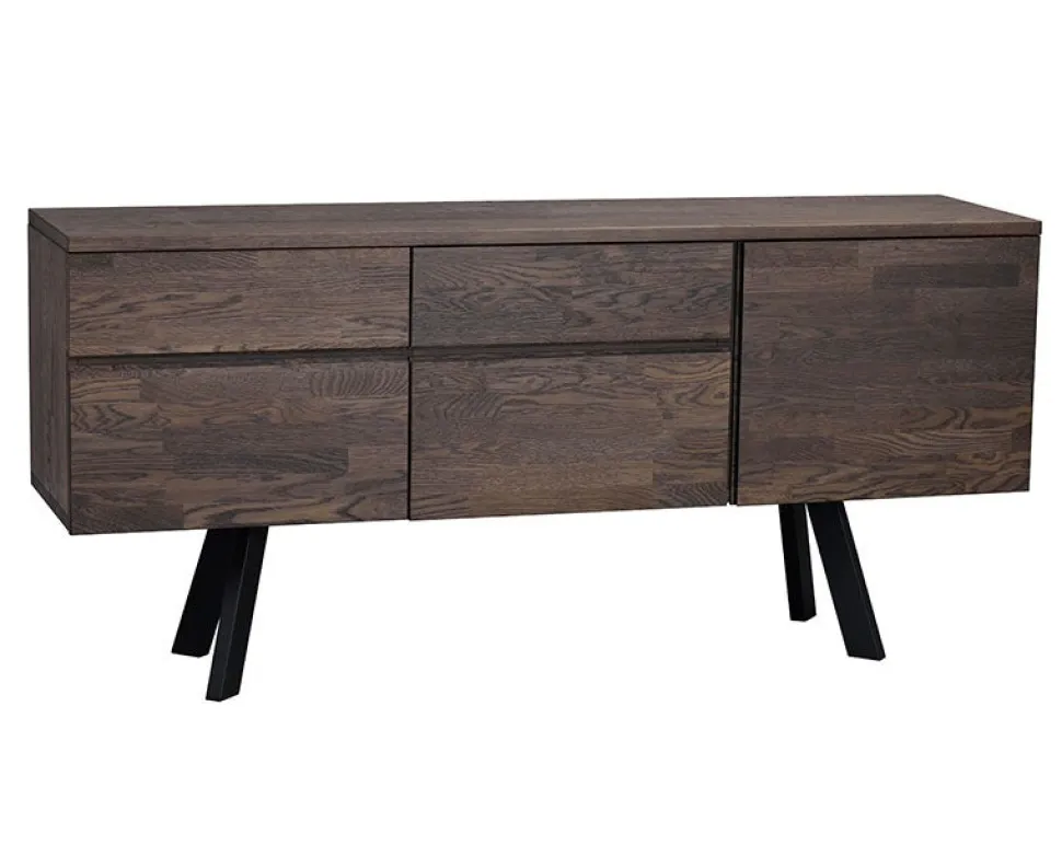Fred Sideboard | Mörkbrun Ek