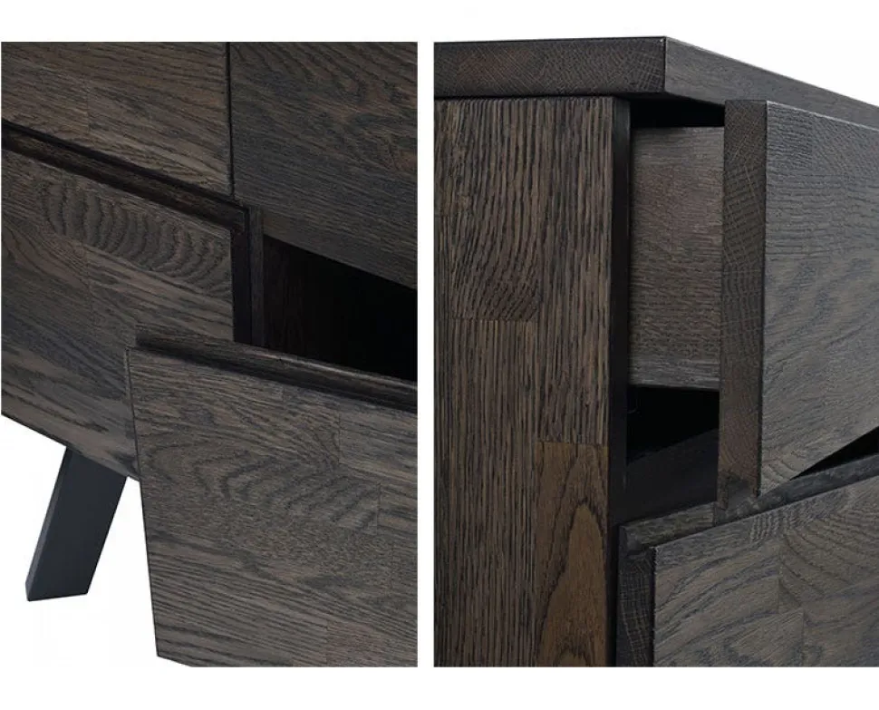 Fred Sideboard | Mörkbrun Ek