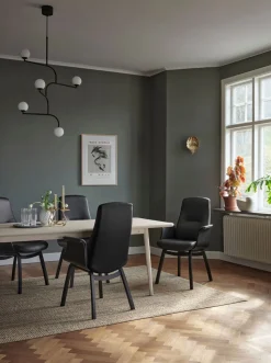 Freetime Stol med Skal | Fasta Ben i Trä
