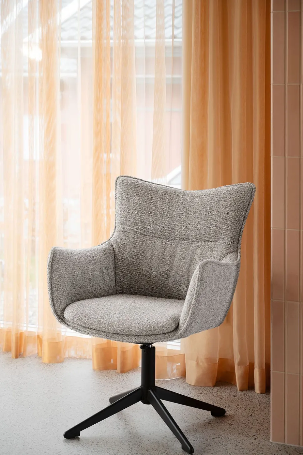 Fresno Karmstol | Beige/Brun
