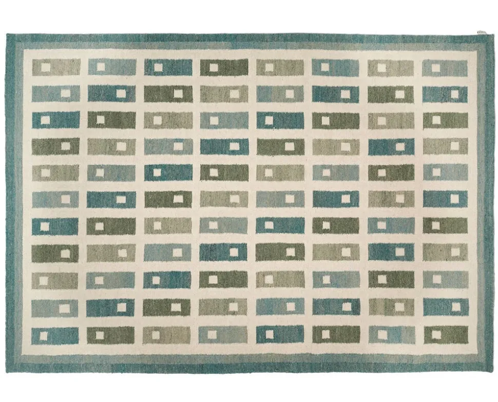 Fyrbo Matta 170x230 Teal