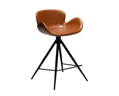 Gaia Barstol 65 cm | Ljusbrunt Konstläder