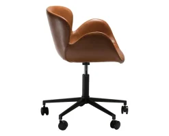 Gaia Skrivbordsstol | Ljusbrunt Konstläder