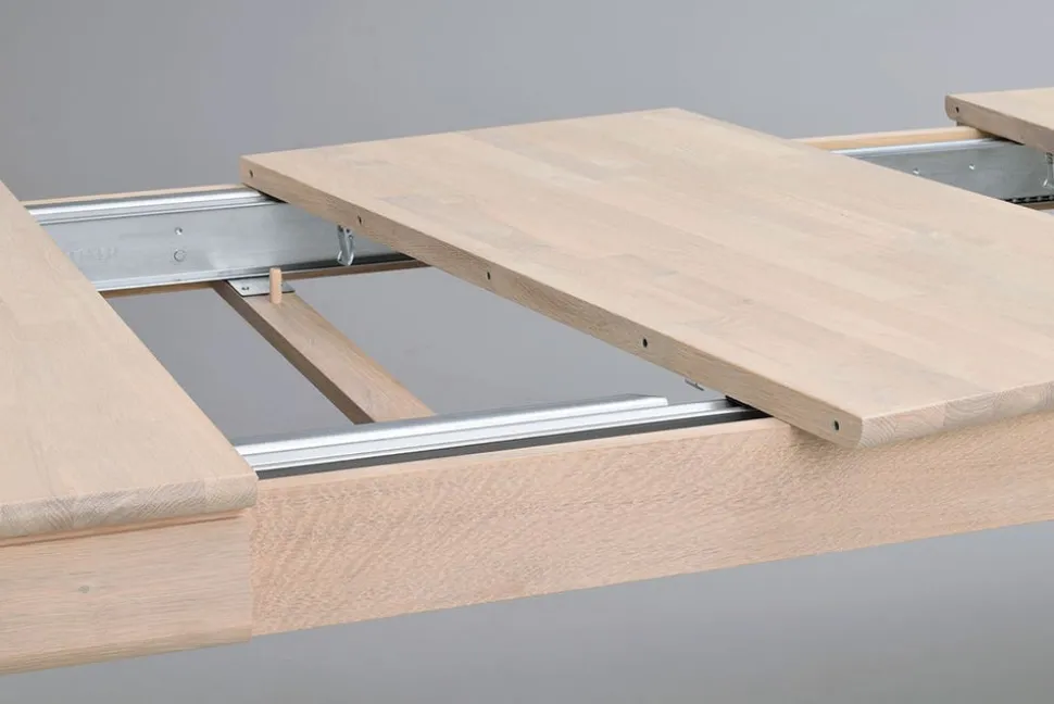 Gardner Matbord 200x95 | Vitpigmenterad Ek