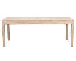 Gardner Matbord 200x95 | Vitpigmenterad Ek