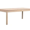 Gardner Matbord 200x95 | Vitpigmenterad Ek