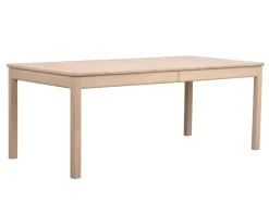 Gardner Matbord 200x95 | Vitpigmenterad Ek