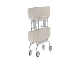 Gastone Serveringsvagn | Cream/Chrome