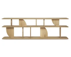 Geometric Konsolbord | Hårdvaxoljad Ek